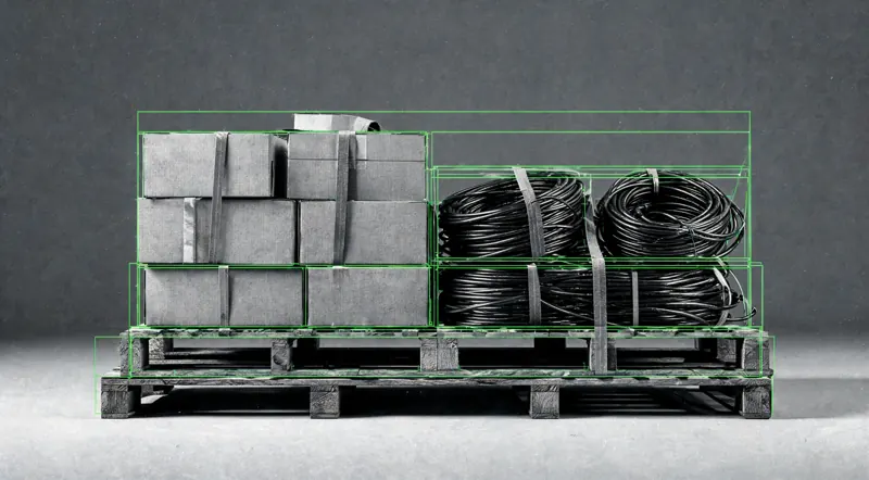 Pallet prepared for digital systems